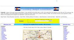 Desktop Screenshot of countymapscolorado.com